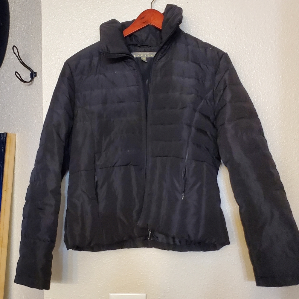 Kenneth Cole Reaction black puffer jacket